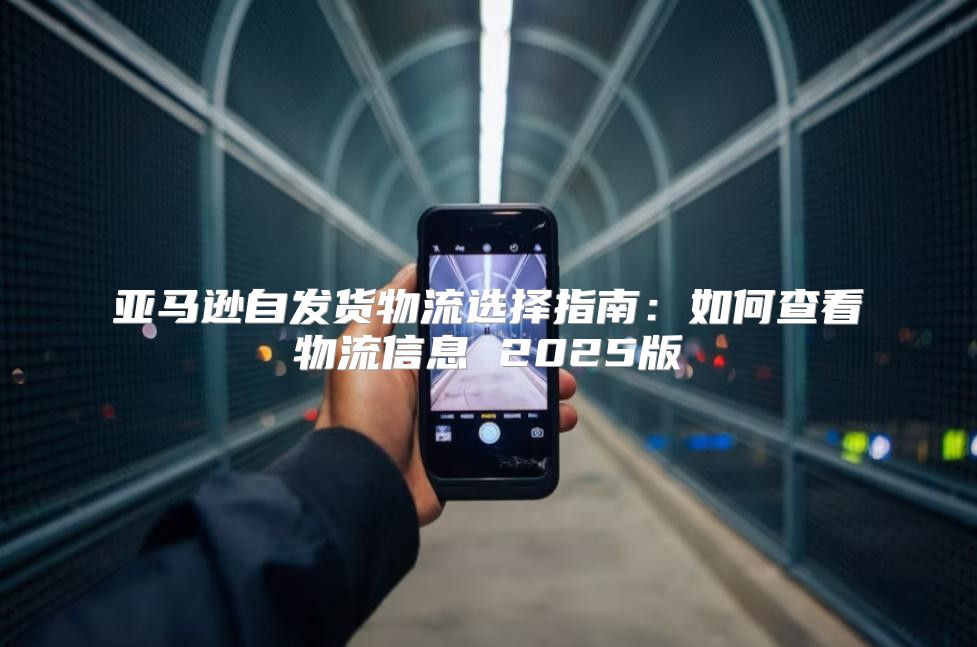 亚马逊自发货物流选择指南：如何查看物流信息 2025版