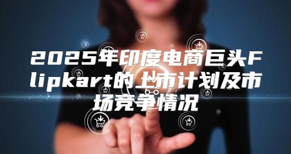 2025年印度电商巨头Flipkart的上市计划及市场竞争情况