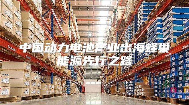 中国动力电池产业出海蜂巢能源先行之路
