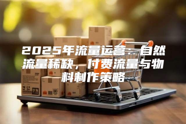 2025年流量运营：自然流量稀缺，付费流量与物料制作策略