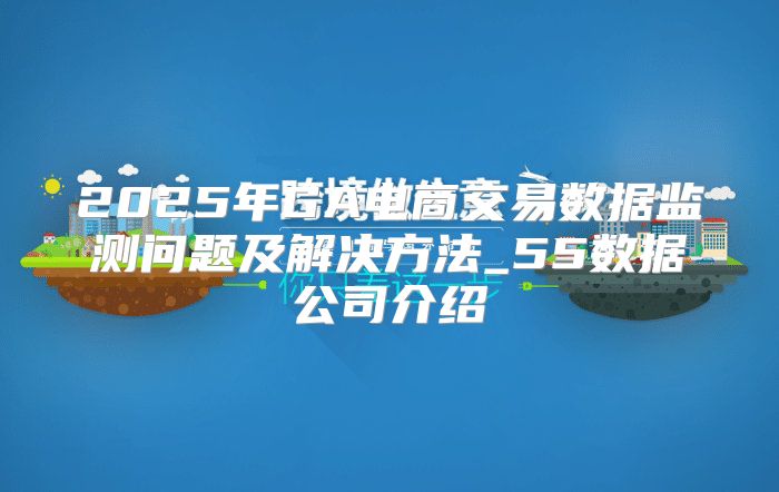 2025年GA电商交易数据监测问题及解决方法_55数据公司介绍