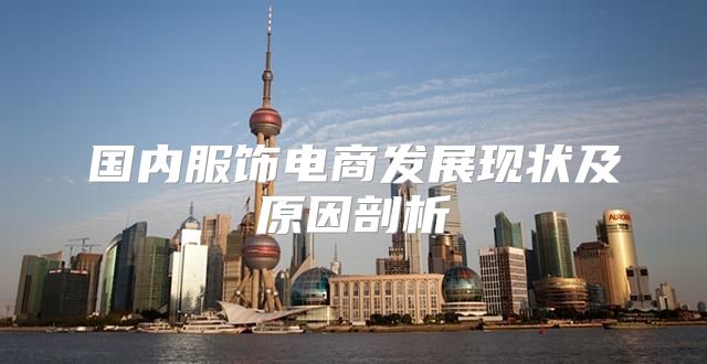 国内服饰电商发展现状及原因剖析