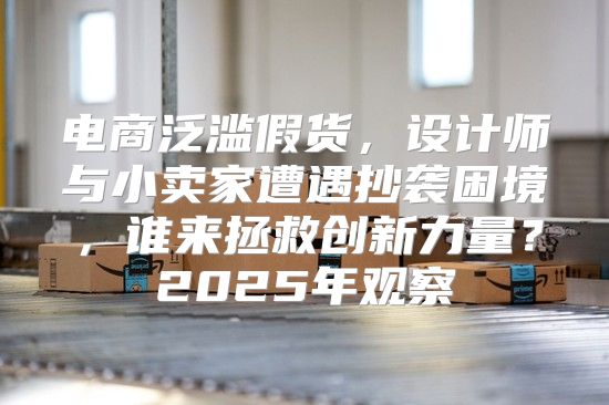 电商泛滥假货，设计师与小卖家遭遇抄袭困境，谁来拯救创新力量？2025年观察