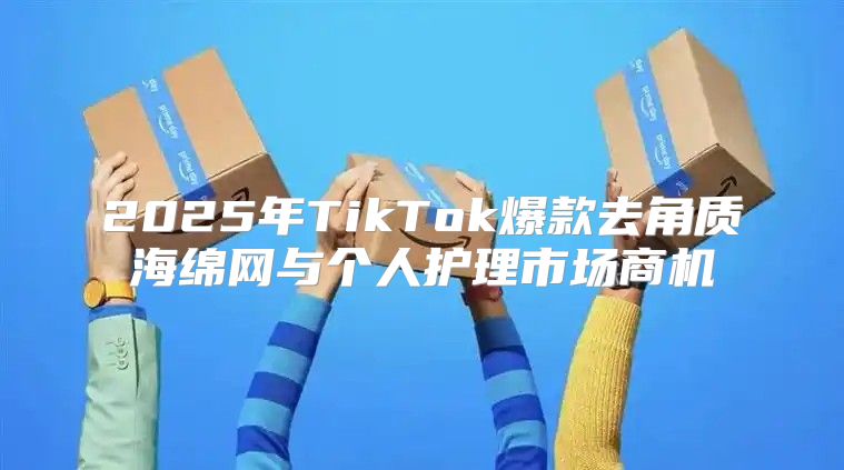 2025年TikTok爆款去角质海绵网与个人护理市场商机