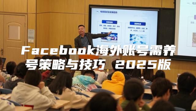 Facebook海外账号需养号策略与技巧 2025版