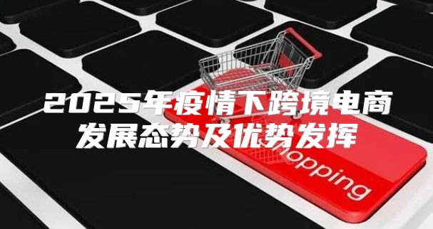 2025年疫情下跨境电商发展态势及优势发挥