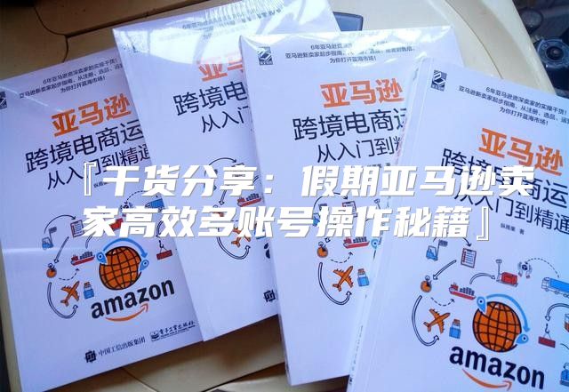 『干货分享：假期亚马逊卖家高效多账号操作秘籍』