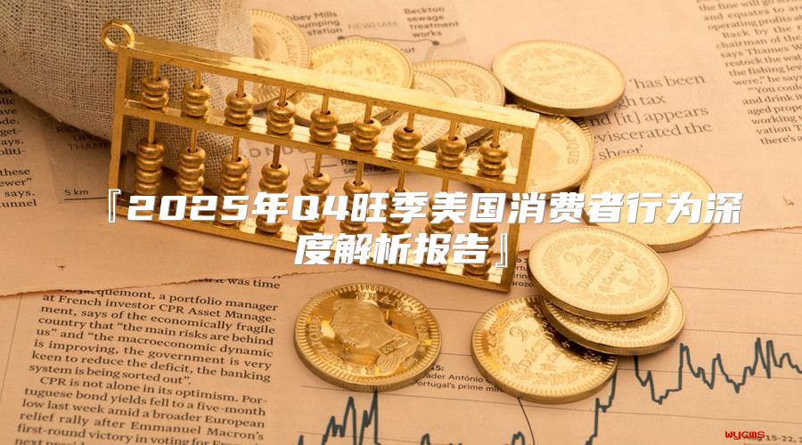 『2025年Q4旺季美国消费者行为深度解析报告』