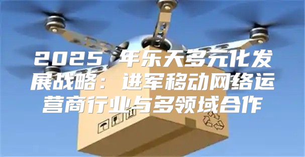 2025 年乐天多元化发展战略：进军移动网络运营商行业与多领域合作