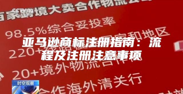 亚马逊商标注册指南：流程及注册注意事项