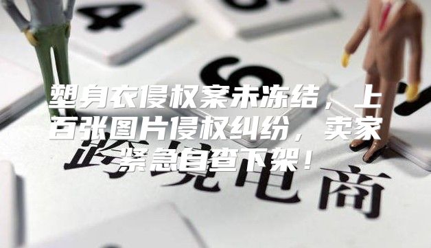 塑身衣侵权案未冻结，上百张图片侵权纠纷，卖家紧急自查下架！