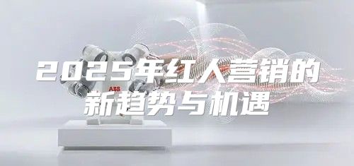 2025年红人营销的新趋势与机遇