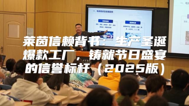 莱茵信赖背书：生产圣诞爆款工厂，铸就节日盛宴的信誉标杆2025版