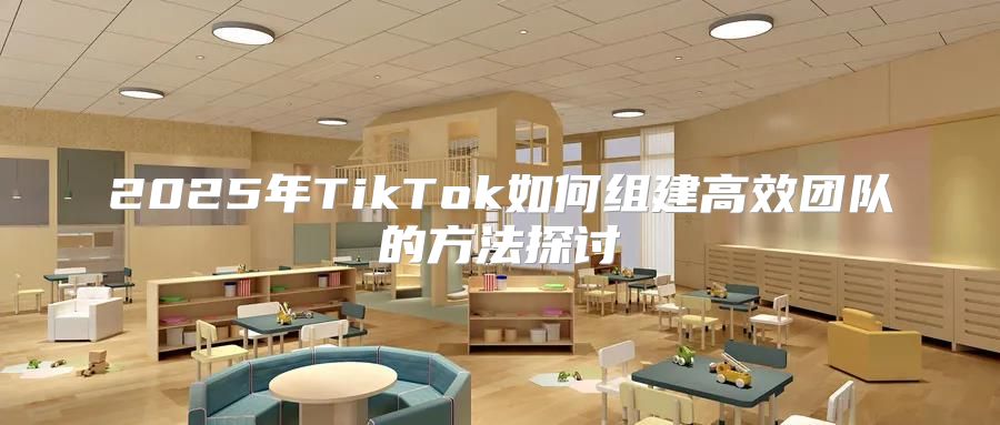 2025年TikTok如何组建高效团队的方法探讨