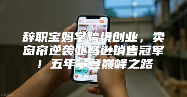 辞职宝妈学跨境创业，卖窗帘逆袭亚马逊销售冠军！五年攀登巅峰之路