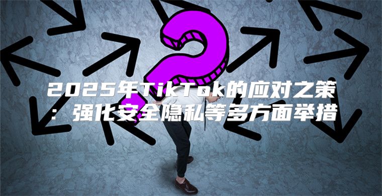 2025年TikTok的应对之策：强化安全隐私等多方面举措