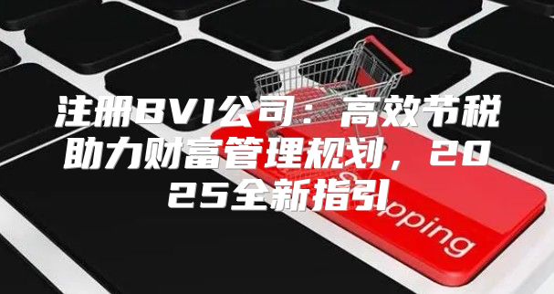 注册BVI公司：高效节税助力财富管理规划，2025全新指引