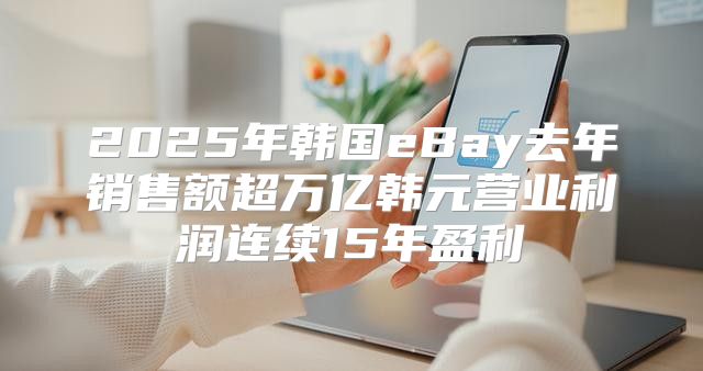 2025年韩国eBay去年销售额超万亿韩元营业利润连续15年盈利