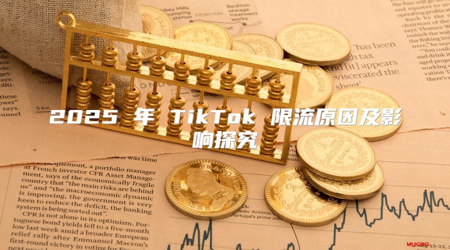 2025 年 TikTok 限流原因及影响探究