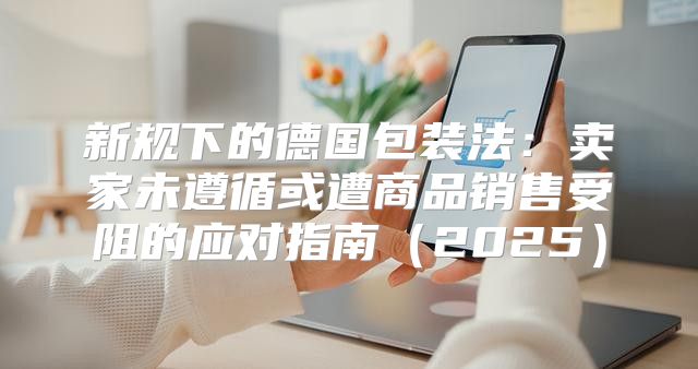 新规下的德国包装法：卖家未遵循或遭商品销售受阻的应对指南2025