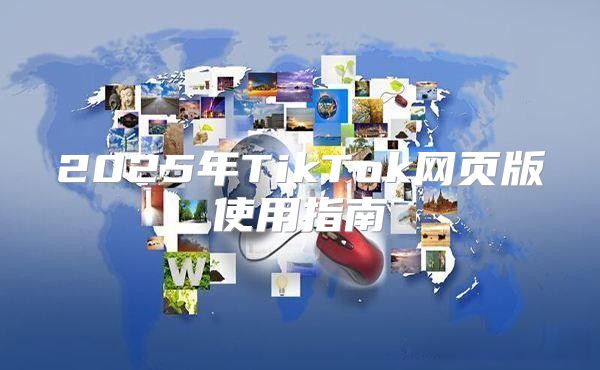 2025年TikTok网页版使用指南