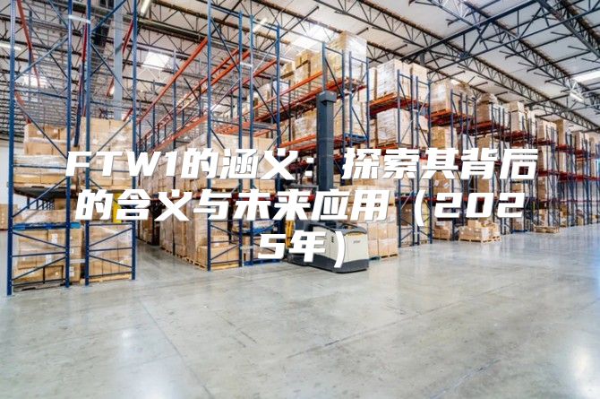 FTW1的涵义：探索其背后的含义与未来应用2025年