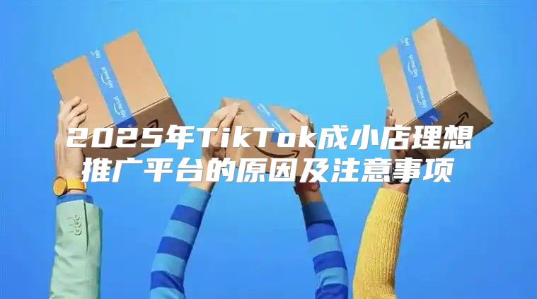 2025年TikTok成小店理想推广平台的原因及注意事项