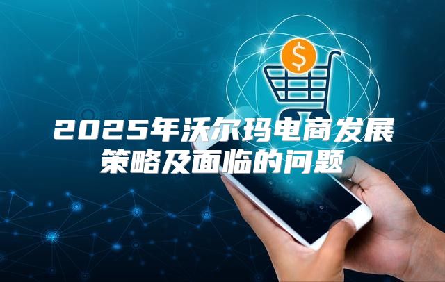 2025年沃尔玛电商发展策略及面临的问题