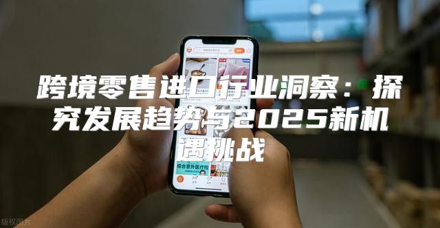 跨境零售进口行业洞察：探究发展趋势与2025新机遇挑战