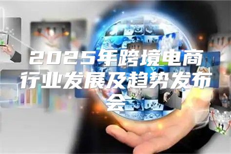 2025年跨境电商行业发展及趋势发布会