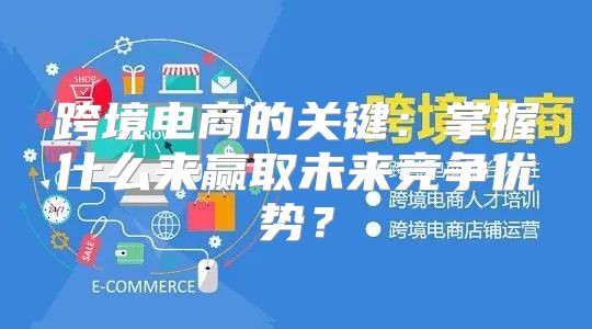 跨境电商的关键：掌握什么来赢取未来竞争优势？