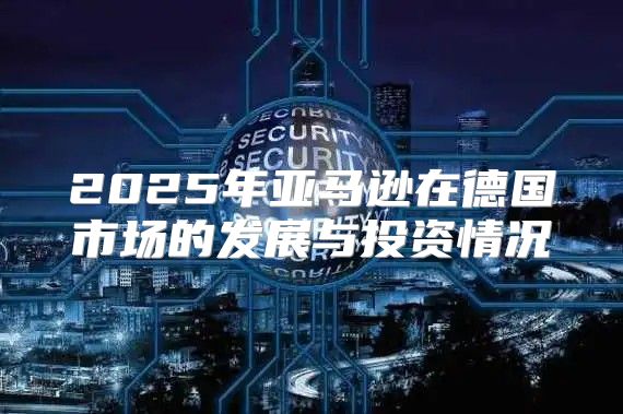 2025年亚马逊在德国市场的发展与投资情况