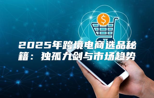 2025年跨境电商选品秘籍：独孤九剑与市场趋势