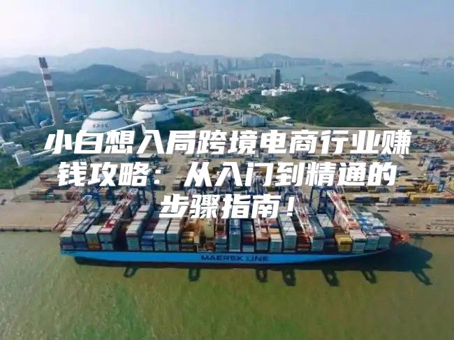 小白想入局跨境电商行业赚钱攻略：从入门到精通的步骤指南！