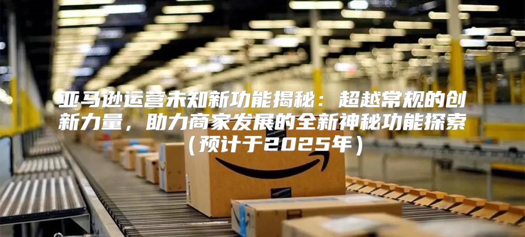 亚马逊运营未知新功能揭秘：超越常规的创新力量，助力商家发展的全新神秘功能探索预计于2025年