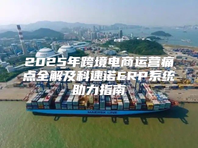 2025年跨境电商运营痛点全解及科速诺ERP系统助力指南