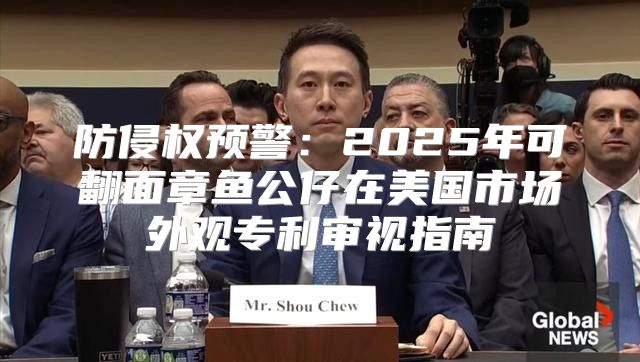 防侵权预警：2025年可翻面章鱼公仔在美国市场外观专利审视指南
