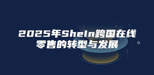 2025年SheIn跨国在线零售的转型与发展