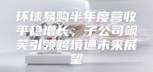 环球易购半年度营收平稳增长，子公司飒芙引领跨境通未来展望