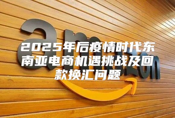 2025年后疫情时代东南亚电商机遇挑战及回款换汇问题