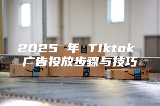 2025 年 Tiktok 广告投放步骤与技巧