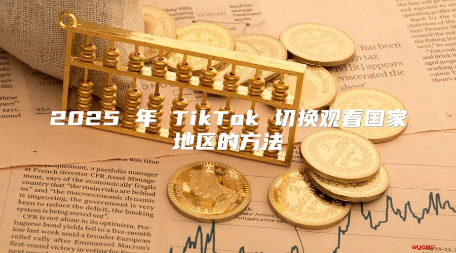 2025 年 TikTok 切换观看国家地区的方法