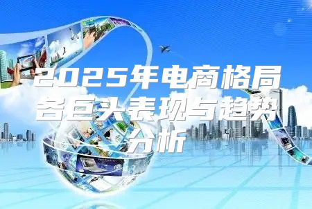 2025年电商格局各巨头表现与趋势分析