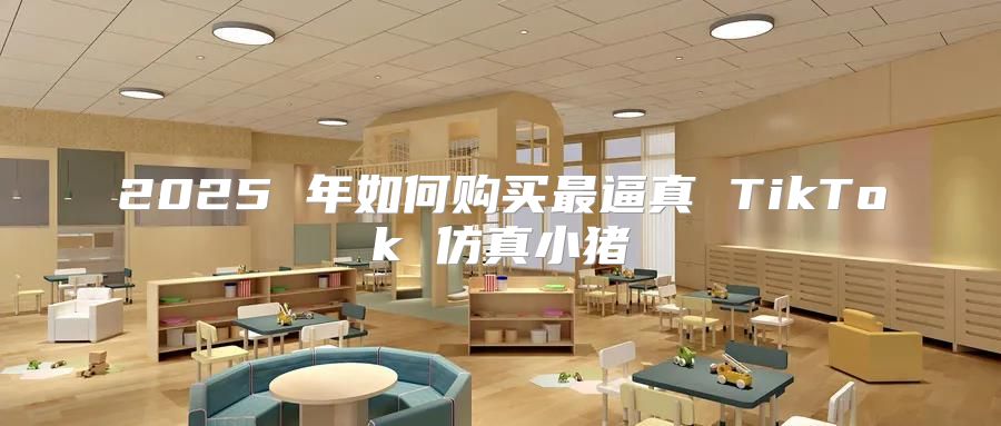 2025 年如何购买最逼真 TikTok 仿真小猪
