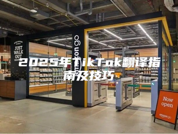 2025年TikTok翻译指南及技巧