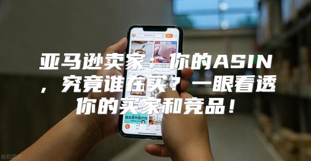 亚马逊卖家：你的ASIN，究竟谁在买？一眼看透你的买家和竞品！
