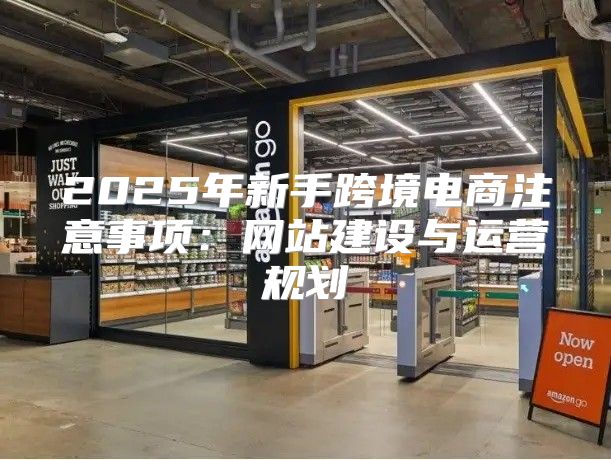 2025年新手跨境电商注意事项：网站建设与运营规划