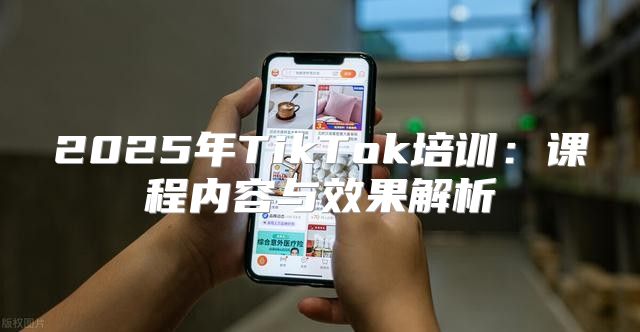 2025年TikTok培训：课程内容与效果解析