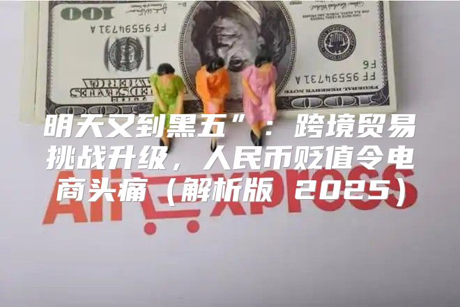 明天又到黑五”：跨境贸易挑战升级，人民币贬值令电商头痛解析版 2025