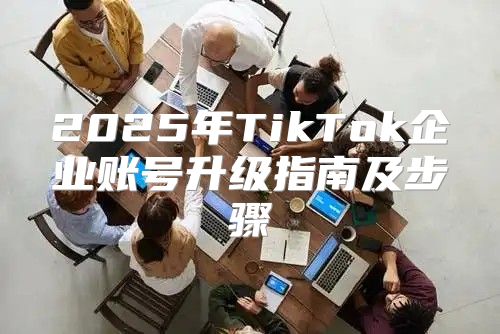 2025年TikTok企业账号升级指南及步骤